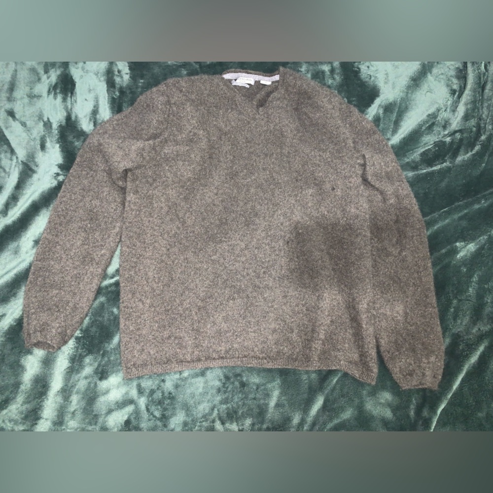 Green Cashmere Long Sleeve